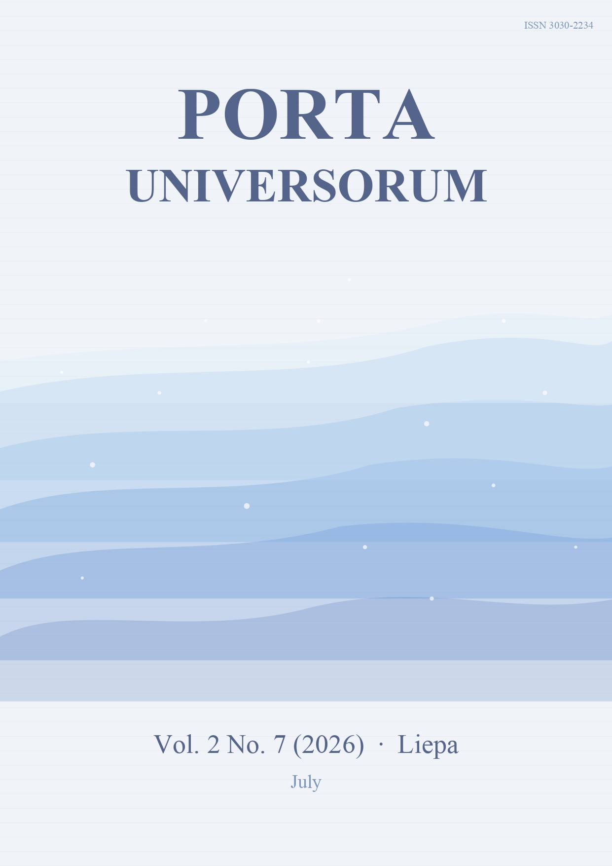 					View Vol. 2 No. 7 (2026): Liepa
				